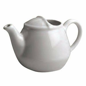 Hall China 82-WH White London Teapot
